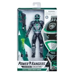 Hasbro Power Rangers Lightning Collection S.P.D. A-Squad Green Ranger Action Figure -Toy Sale Store hr hasf2973 f