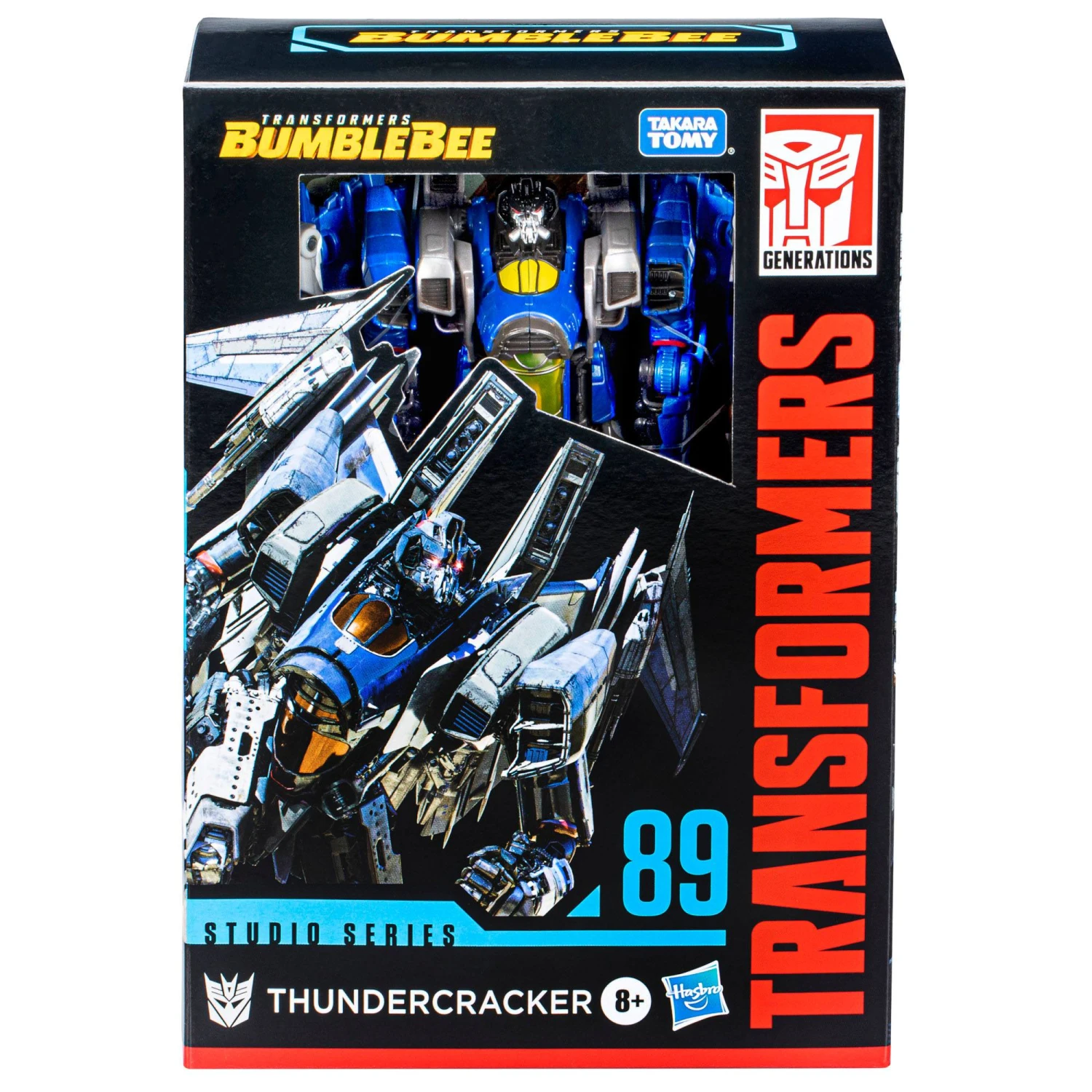 Hasbro Transformers Studio Series 89 Voyager Transformers: Thundercracker Action Figure 3 Hasbro Transformers Studio Series 89 Voyager Transformers: Thundercracker Action Figure