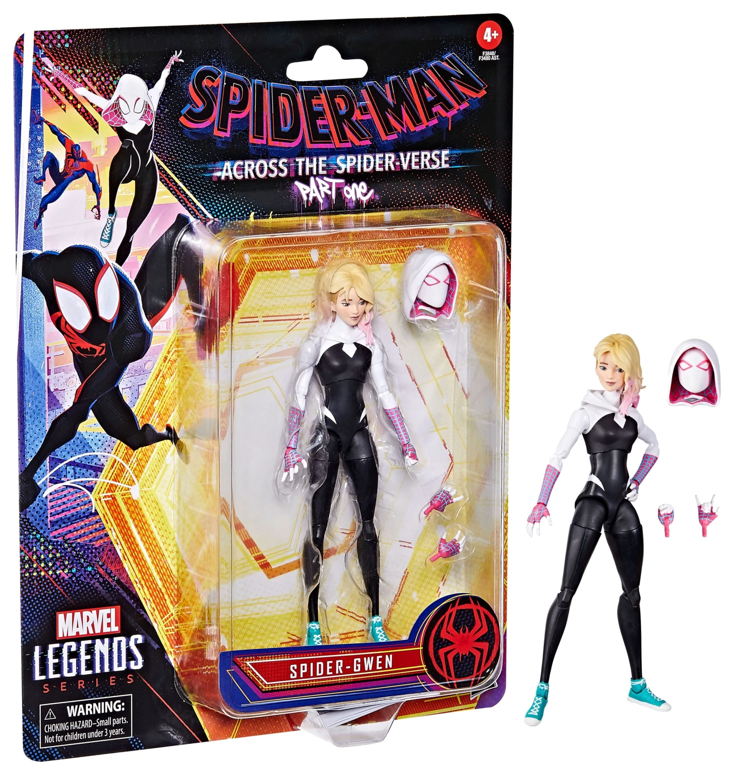 Marvel Legends Series Spider-Man: Across The Spider-Verse Spider-Gwen 3 Marvel Legends Series Spider-Man: Across The Spider-Verse Spider-Gwen