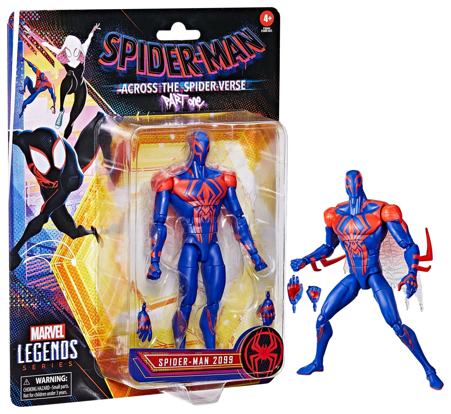 Marvel Legends Series Spider-Man: Across The Spider-Verse Spider-Man 2099 3 Marvel Legends Series Spider-Man: Across The Spider-Verse Spider-Man 2099