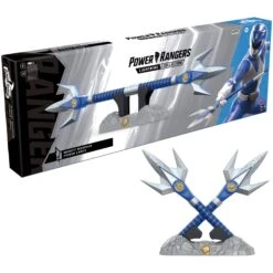 Power Rangers Lightning Collection Mighty Morphin Blue Ranger Power Lance Roleplay Collectible Cosplay