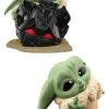 Star Wars The Bounty Collection Series 5 Grogu Figure In Helmet & Peek-A-Boo 2 Pack Bundle -Toy Sale Store hr hasf5941