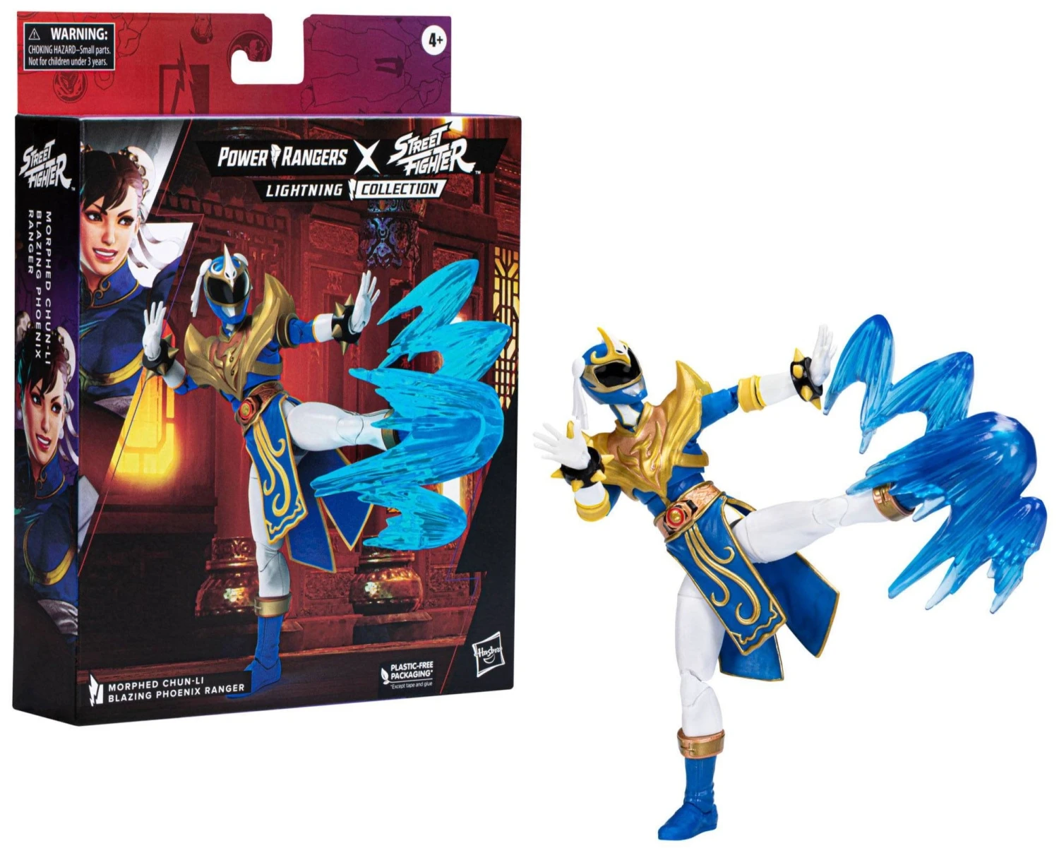 Power Rangers X Street Fighter Lightning Collection Blazing Phoenix Chun-Li *Exclusive 3 Power Rangers X Street Fighter Lightning Collection Blazing Phoenix Chun-Li *Exclusive