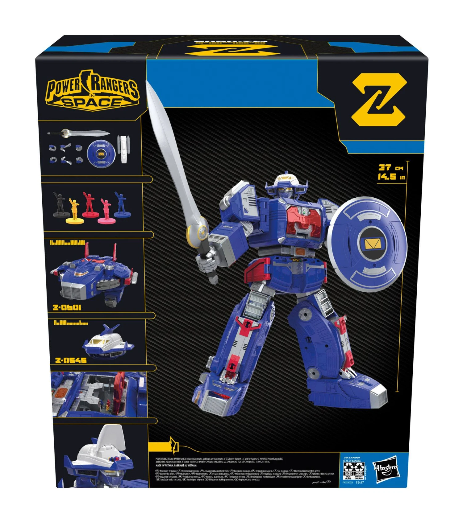 Power Rangers Lightning Collection Zord Ascension Project In Space Astro Megazord 5 Power Rangers Lightning Collection Zord Ascension Project In Space Astro Megazord - Image 3