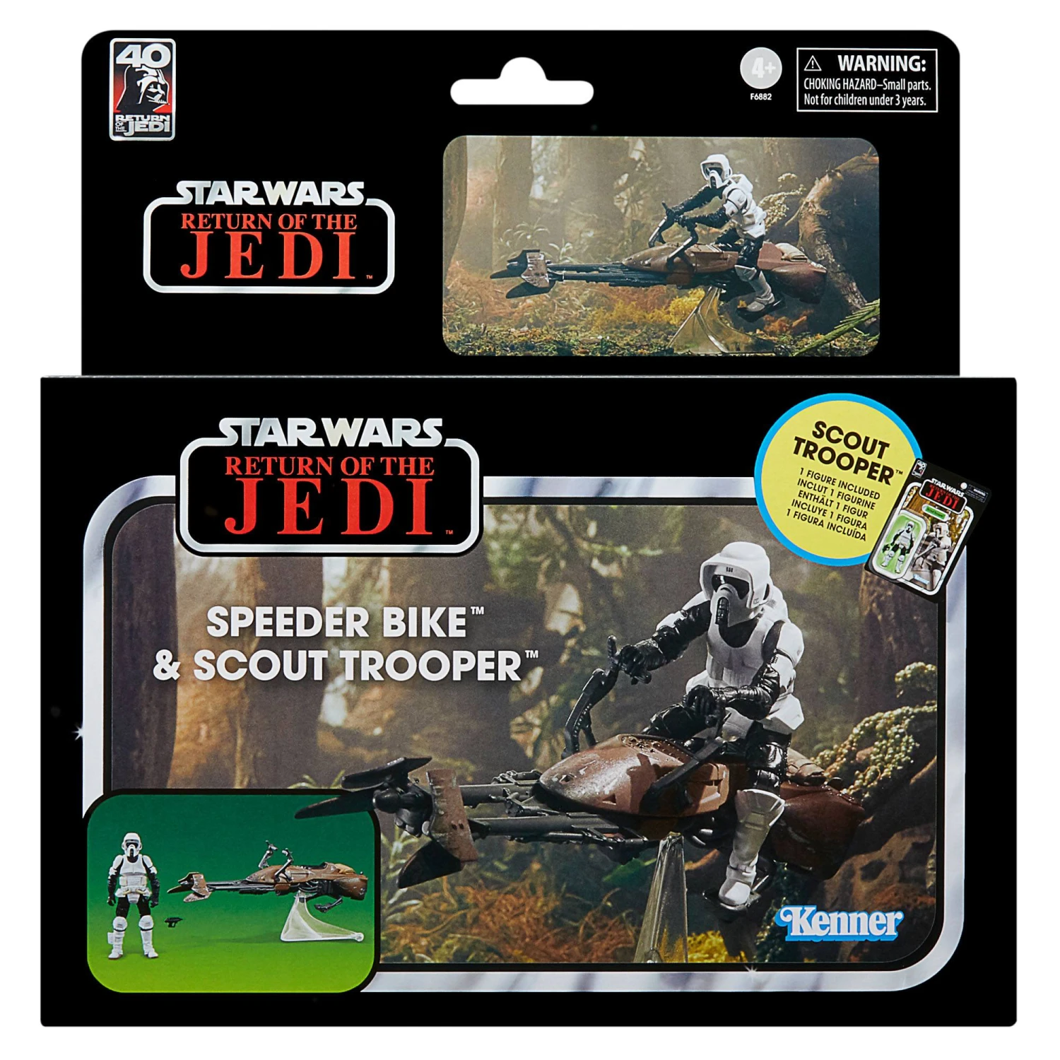 Star Wars Vintage Collection Deluxe Speeder Bike And Biker Scout (Return Of The Jedi) 3 Star Wars Vintage Collection Deluxe Speeder Bike And Biker Scout (Return Of The Jedi)