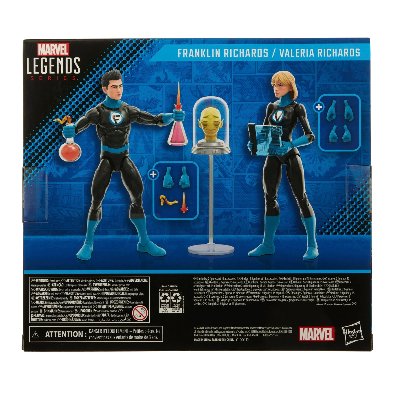 Marvel Legends Series Fantastic Four Franklin Richards And Valeria Richards 4 Marvel Legends Series Fantastic Four Franklin Richards And Valeria Richards - Image 2