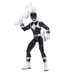 Power Rangers Mighty Morphin Black Ranger Action Figure 13 Power Rangers Mighty Morphin Black Ranger Action Figure -Toy Sale Store hr hasf7422