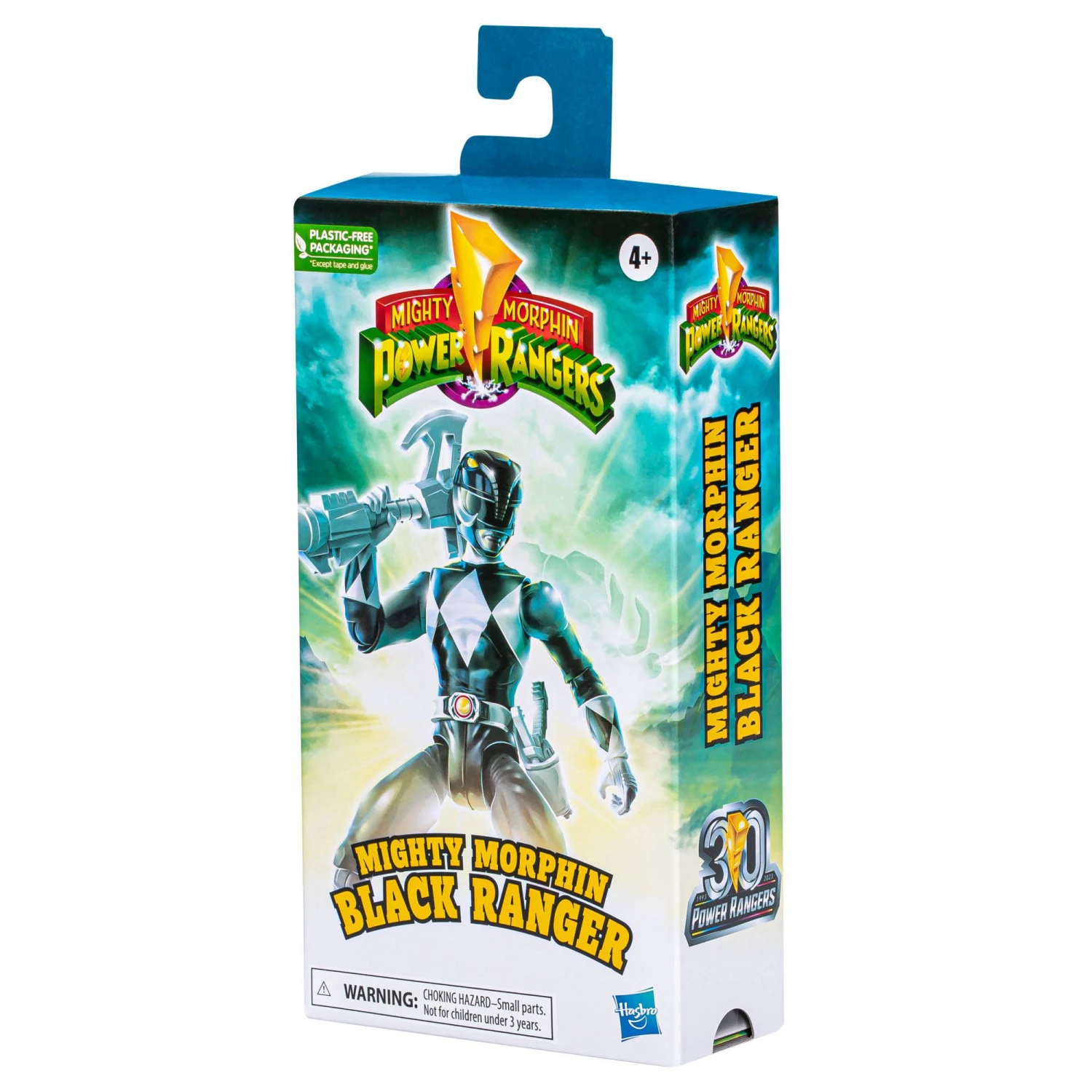 Power Rangers Mighty Morphin Black Ranger Action Figure 7 Power Rangers Mighty Morphin Black Ranger Action Figure - Image 5