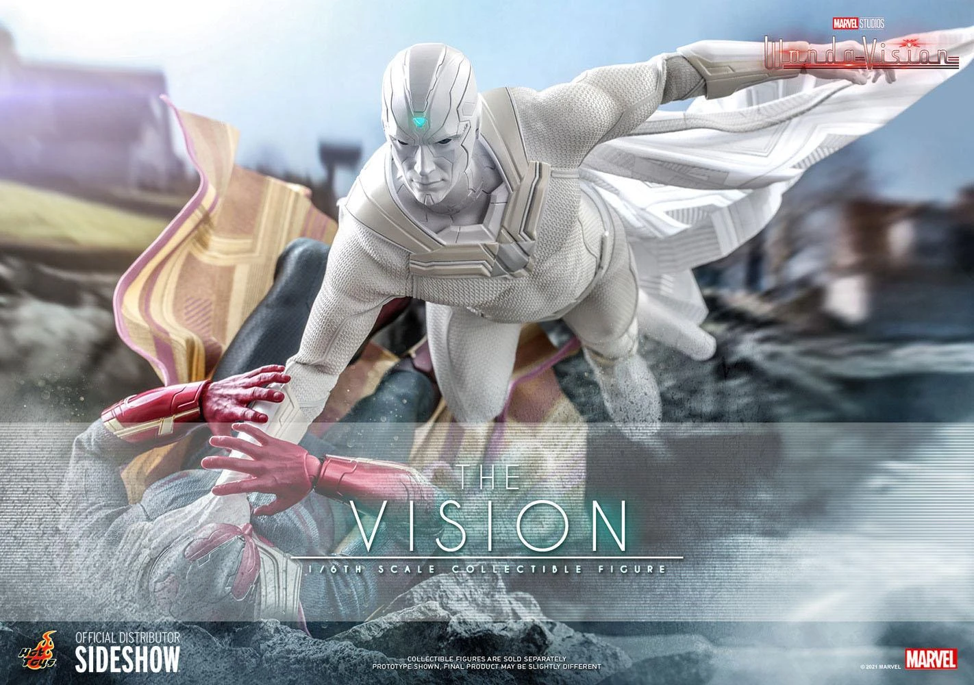 Hot Toys Wandavision 1/6 Scale Action Figure - The Vision 14 Hot Toys Wandavision 1/6 Scale Action Figure - The Vision - Image 12