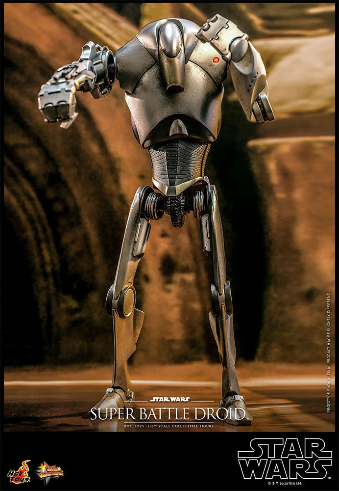 Hot Toys Star Wars Attack Of The Clones 20th Anniversary 1/6 Scale Super Battle Droid 9 Hot Toys Star Wars Attack Of The Clones 20th Anniversary 1/6 Scale Super Battle Droid - Image 7