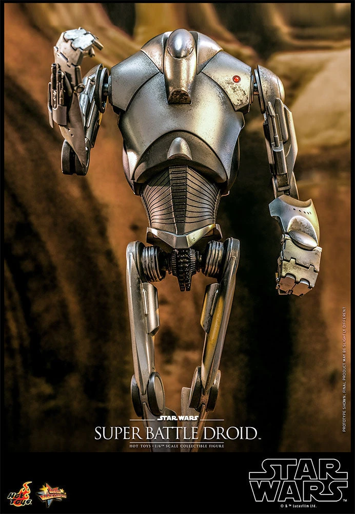 Hot Toys Star Wars Attack Of The Clones 20th Anniversary 1/6 Scale Super Battle Droid 11 Hot Toys Star Wars Attack Of The Clones 20th Anniversary 1/6 Scale Super Battle Droid - Image 9