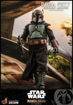 Hot Toys The Mandalorian Boba Fett (Repaint Armor) 1/6th Scale Figure -Toy Sale Store hr hot908895 f