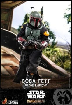 Hot Toys The Mandalorian Boba Fett (Repaint Armor) 1/6th Scale Figure -Toy Sale Store hr hot908895 g