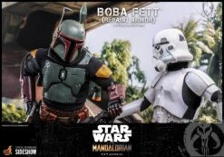 Hot Toys The Mandalorian Boba Fett (Repaint Armor) 1/6th Scale Figure -Toy Sale Store hr hot908895 j