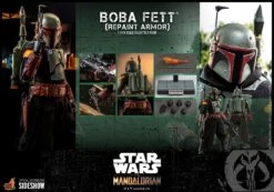 Hot Toys The Mandalorian Boba Fett (Repaint Armor) 1/6th Scale Figure -Toy Sale Store hr hot908895 k