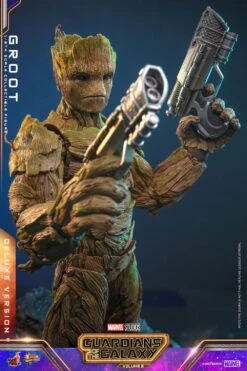 Hot Toys Guardians Of The Galaxy Vol. 3 Groot 1/6th Scale Deluxe Figure -Toy Sale Store hr hot9123092 i