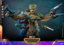 Hot Toys Guardians Of The Galaxy Vol. 3 Groot 1/6th Scale Deluxe Figure -Toy Sale Store hr hot9123092 l