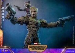 Hot Toys Guardians Of The Galaxy Vol. 3 Groot 1/6th Scale Deluxe Figure -Toy Sale Store hr hot9123092 m