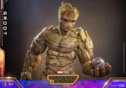 Hot Toys Guardians Of The Galaxy Vol. 3 Groot 1/6th Scale Deluxe Figure -Toy Sale Store hr hot9123092 s