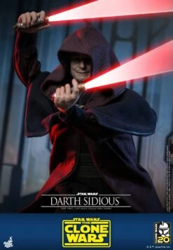 Hot Toys Star Wars The Clone Wars Darth Sidious 1/6th Scale Figure 25 Hot Toys Star Wars The Clone Wars Darth Sidious 1/6th Scale Figure -Toy Sale Store hr hot912312 c