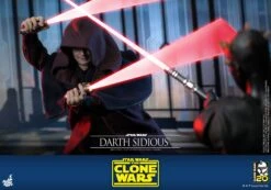 Hot Toys Star Wars The Clone Wars Darth Sidious 1/6th Scale Figure 34 Hot Toys Star Wars The Clone Wars Darth Sidious 1/6th Scale Figure -Toy Sale Store hr hot912312 k