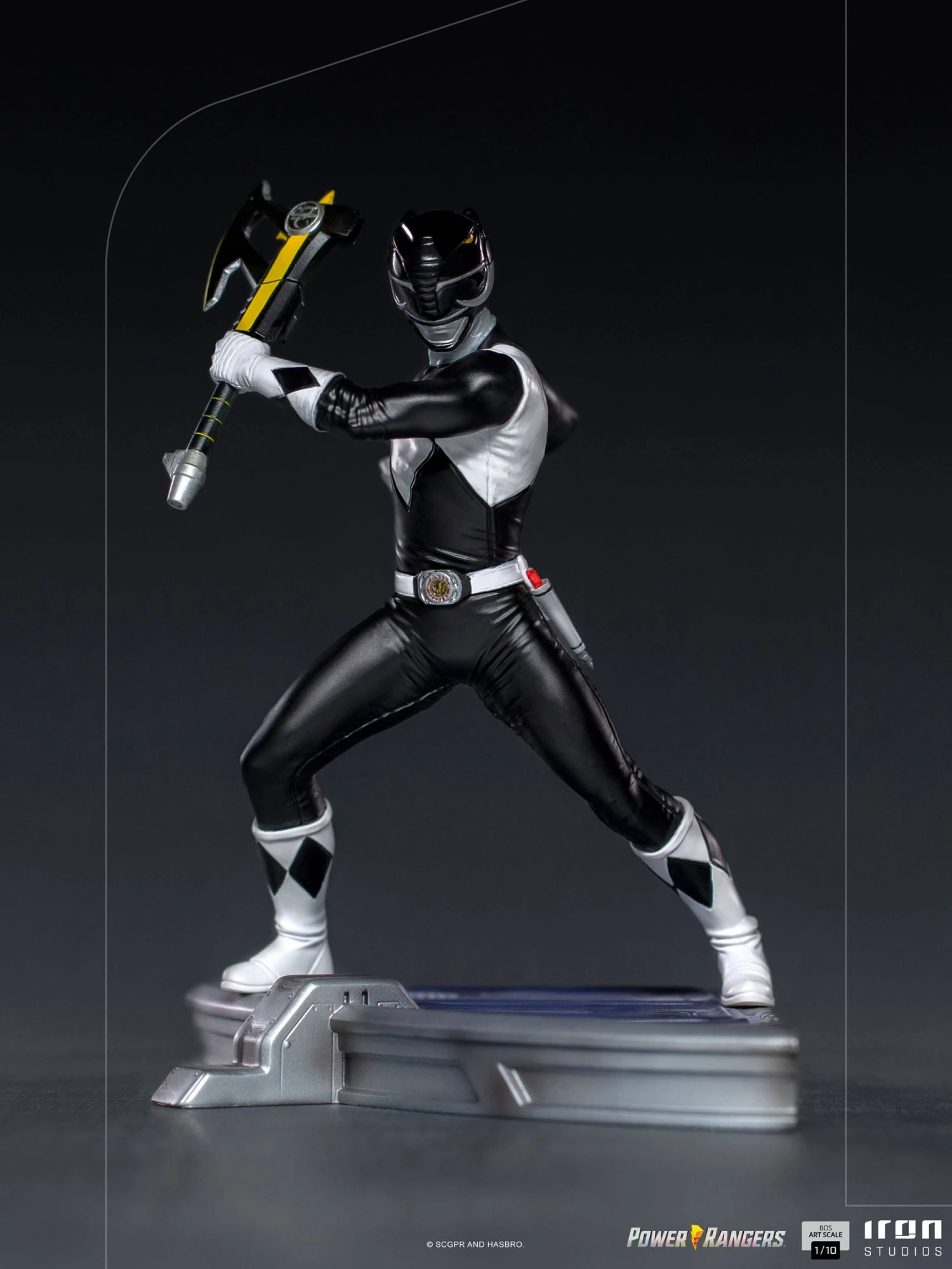 Iron Studios Power Rangers BDS 1/10 Art Scale Statue Black Ranger 5 Iron Studios Power Rangers BDS 1/10 Art Scale Statue Black Ranger - Image 3