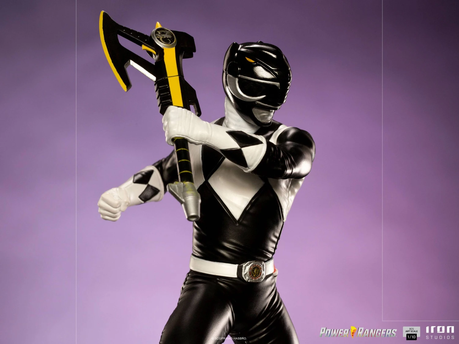 Iron Studios Power Rangers BDS 1/10 Art Scale Statue Black Ranger 13 Iron Studios Power Rangers BDS 1/10 Art Scale Statue Black Ranger - Image 11