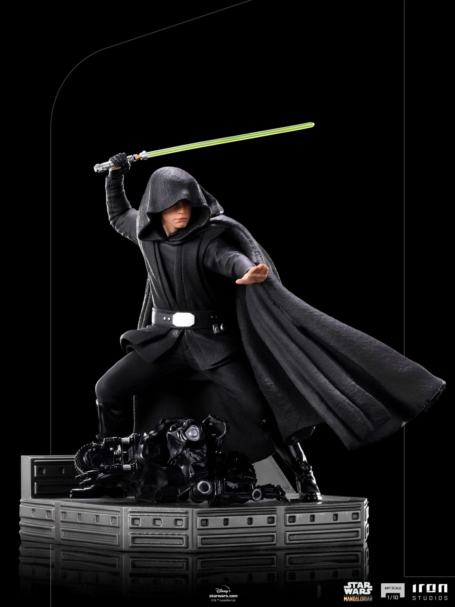Iron Studios The Mandalorian 1/10 Art Scale Luke Skywalker Combat Version Statue 14 Iron Studios The Mandalorian 1/10 Art Scale Luke Skywalker Combat Version Statue - Image 12