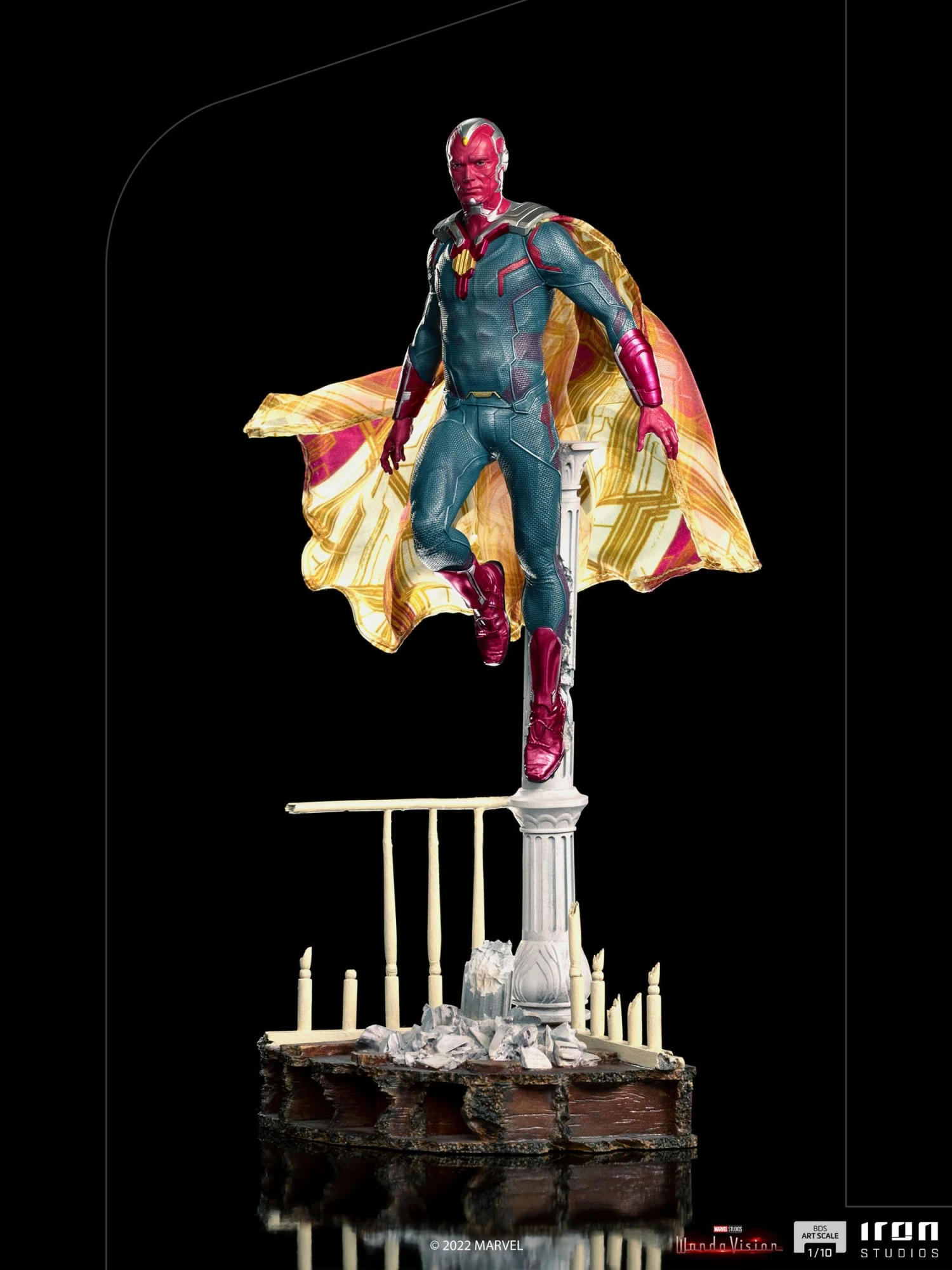 Iron Studios 1/10 Art Scale Statue WandaVision - Vision 7 Iron Studios 1/10 Art Scale Statue WandaVision - Vision - Image 5