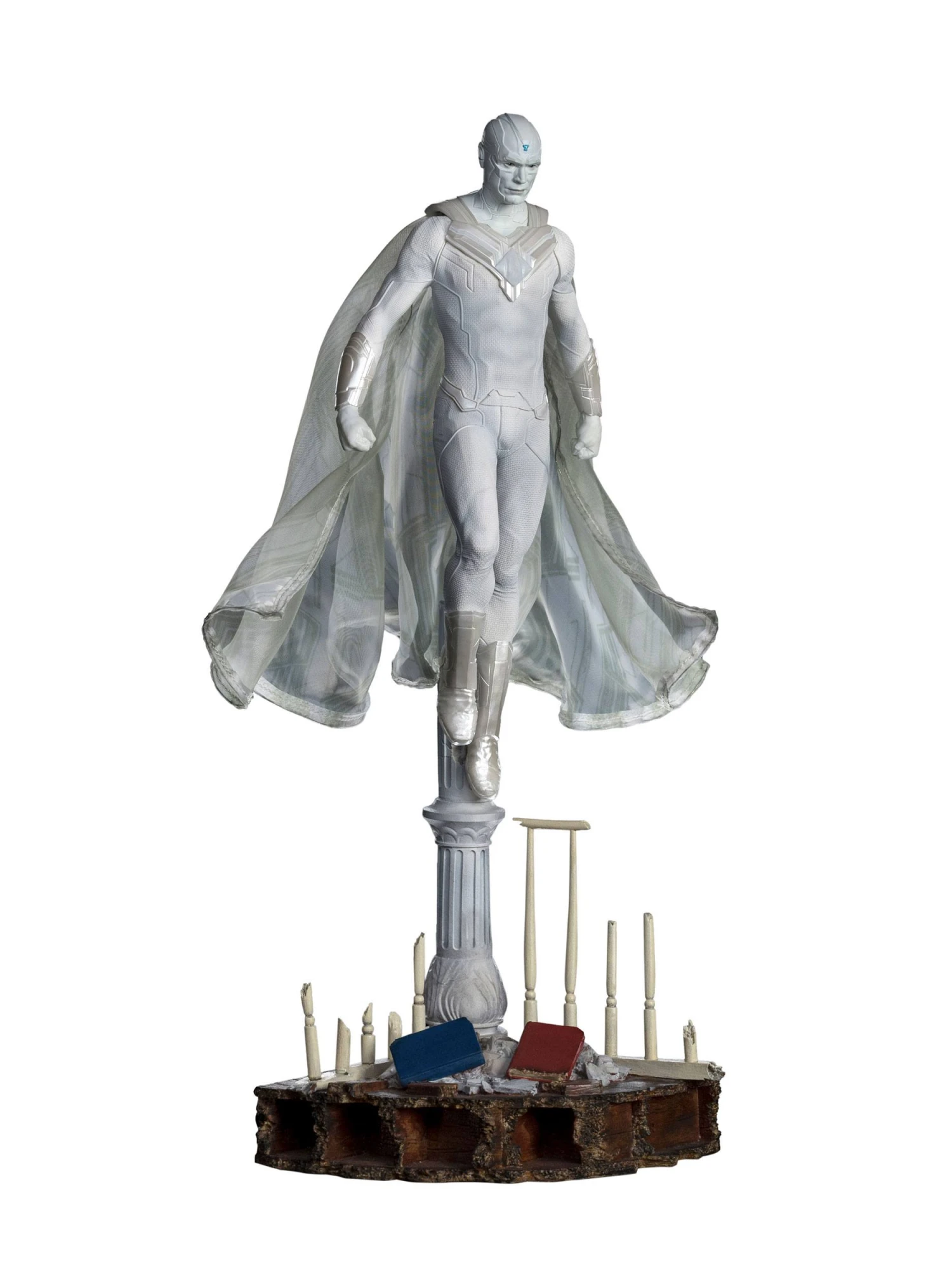 Iron Studios 1/10 Art Scale Statue WandaVision - White Vision 4 Iron Studios 1/10 Art Scale Statue WandaVision - White Vision - Image 2