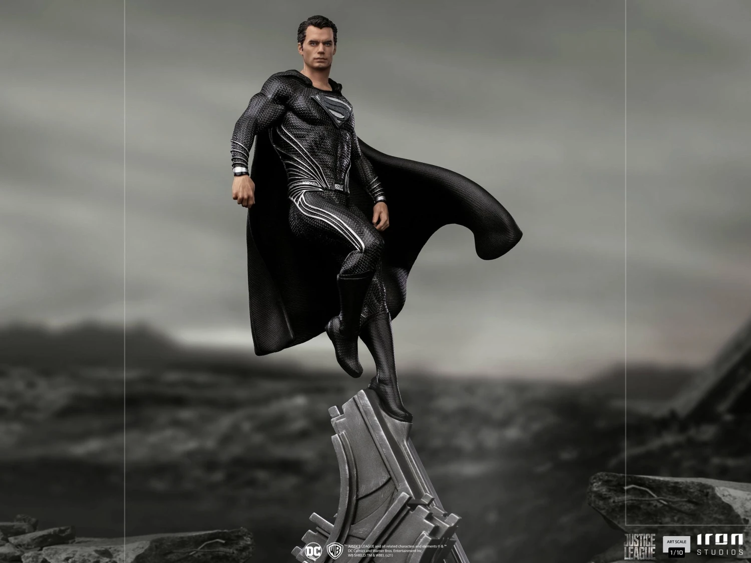 Iron Studios Zack Snyder's Justice League Art Scale Statue 1/10 Superman Black Suit 30 Cm 15 Iron Studios Zack Snyder's Justice League Art Scale Statue 1/10 Superman Black Suit 30 Cm - Image 13