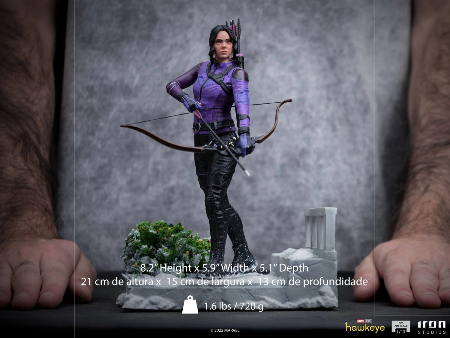 Iron Studios 1/10 Art Scale Statue Hawkeye Kate Bishop 8 Iron Studios 1/10 Art Scale Statue Hawkeye Kate Bishop - Image 6