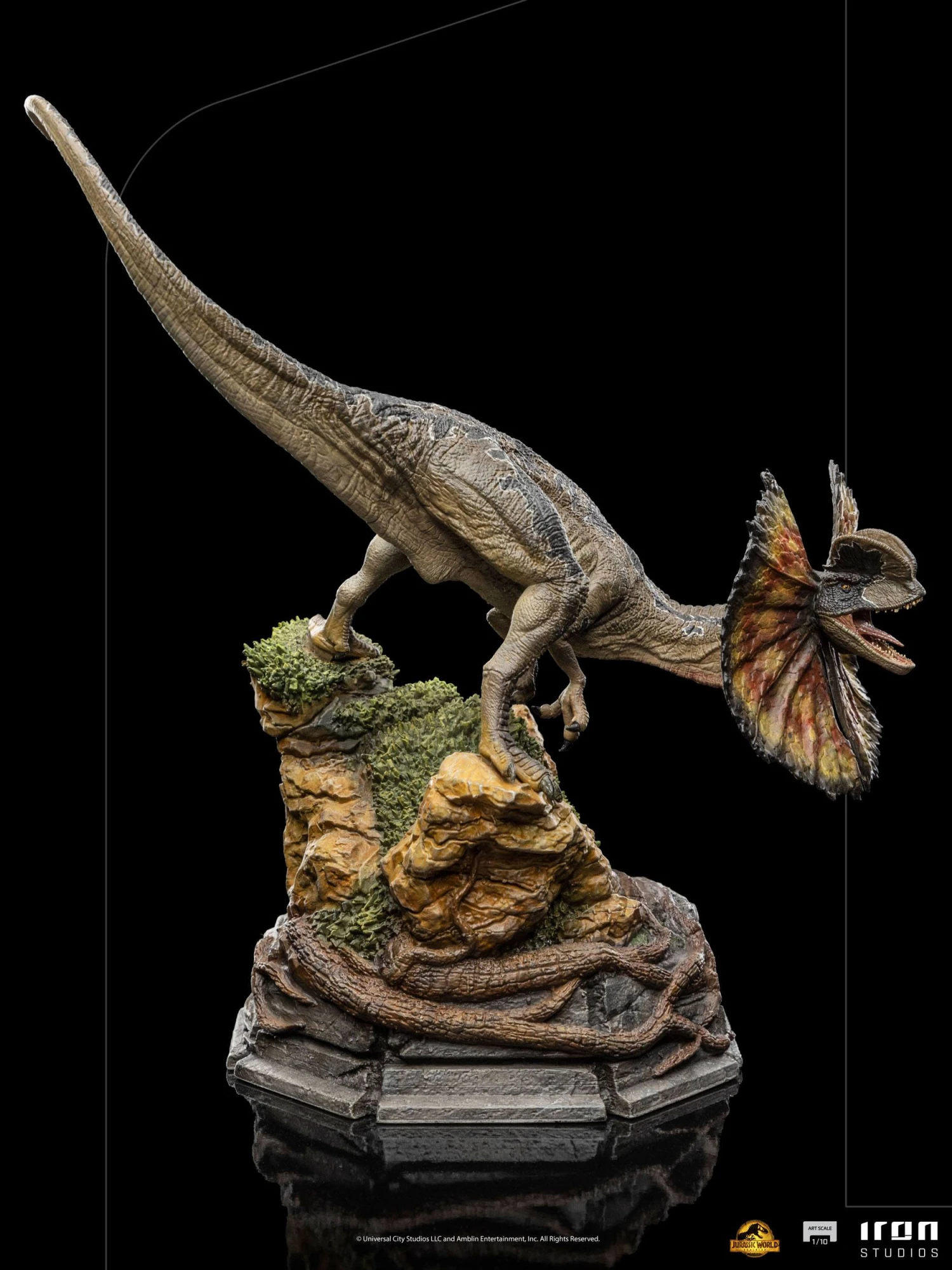 Iron Studios 1/10 Art Scale Statue Jurassic World Dominion Dilophosaurus 8 Iron Studios 1/10 Art Scale Statue Jurassic World Dominion Dilophosaurus - Image 7