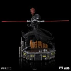Iron Studios Star Wars Battle Diorama Series Darth Maul 1/10 Art Scale Limited Edition Statue -Toy Sale Store hr is95249 a
