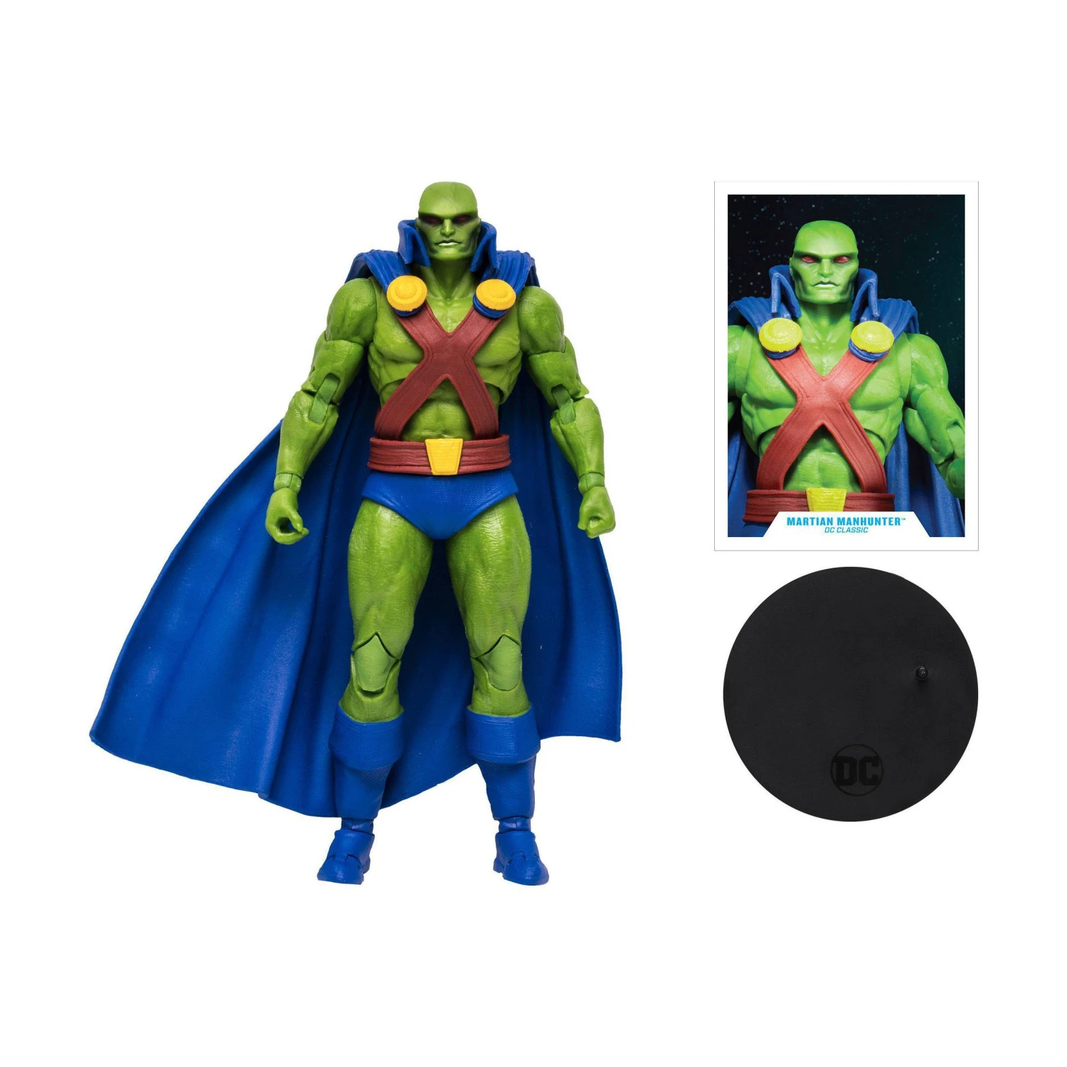 McFarlane DC Multiverse 7 Inch -Martian Manhunter (Gold Label) Action Figure 5 McFarlane DC Multiverse 7 Inch -Martian Manhunter (Gold Label) Action Figure - Image 3
