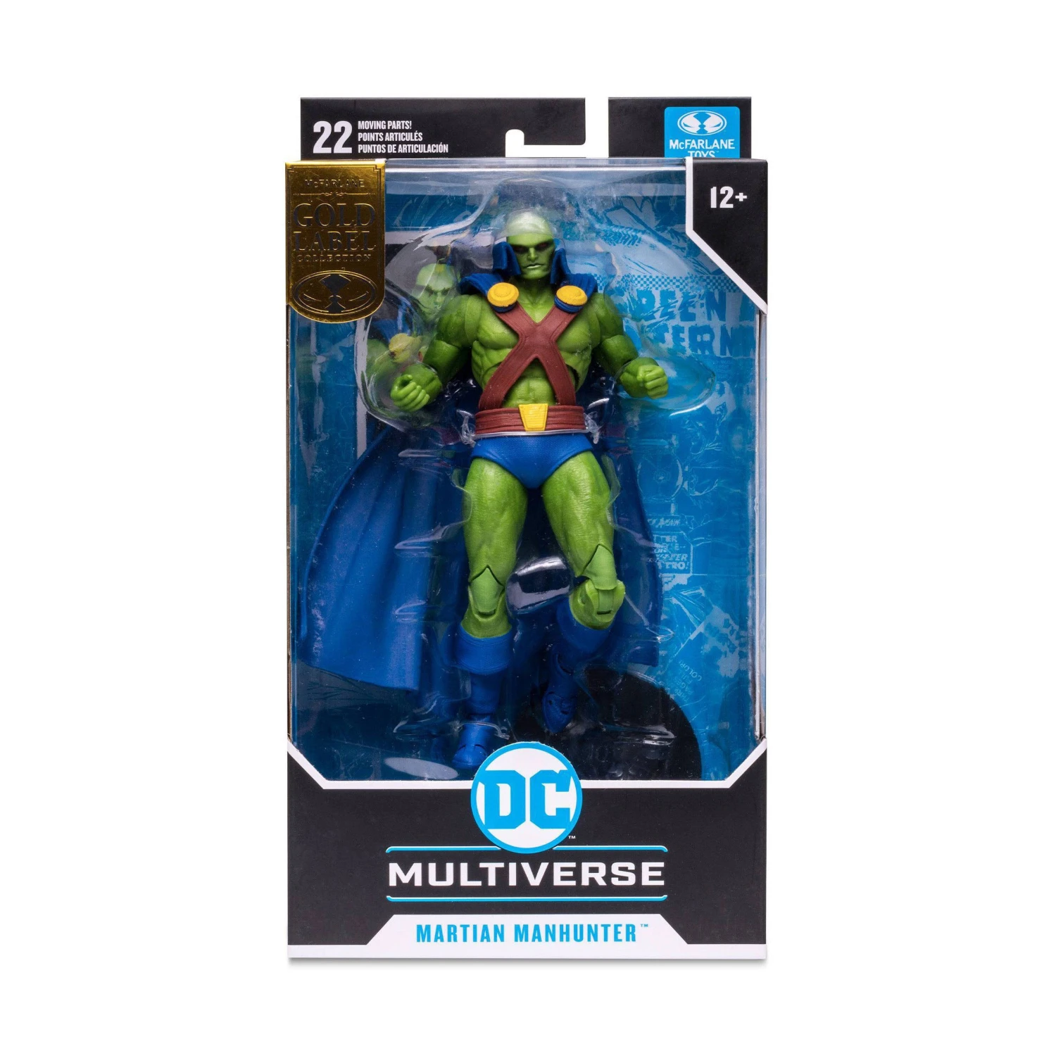 McFarlane DC Multiverse 7 Inch -Martian Manhunter (Gold Label) Action Figure 3 McFarlane DC Multiverse 7 Inch -Martian Manhunter (Gold Label) Action Figure