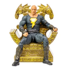 McFarlane DC Black Adam Movie Black Adam With Throne 7" Action Figure -Toy Sale Store hr mcf15264