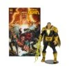 McFarlane Toys 7" Black Adam Action Figure With Black Adam Comic (Page Punchers) -Toy Sale Store hr mcf15901 a