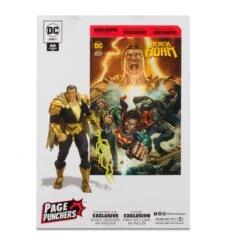 McFarlane Toys 7" Black Adam Action Figure With Black Adam Comic (Page Punchers) -Toy Sale Store hr mcf15901 e