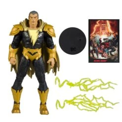 McFarlane Toys 7" Black Adam Action Figure With Black Adam Comic (Page Punchers) -Toy Sale Store hr mcf15901 g