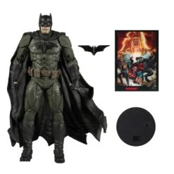 McFarlane Toys 7" Batman Action Figure With Black Adam Comic (Page Punchers) -Toy Sale Store hr mcf15902 g