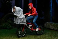NECA E.T. The Extra-Terrestrial 40th Anniversary Elliot And E.T. On Bike 7" Scale Action Figure -Toy Sale Store hr neca55065 k