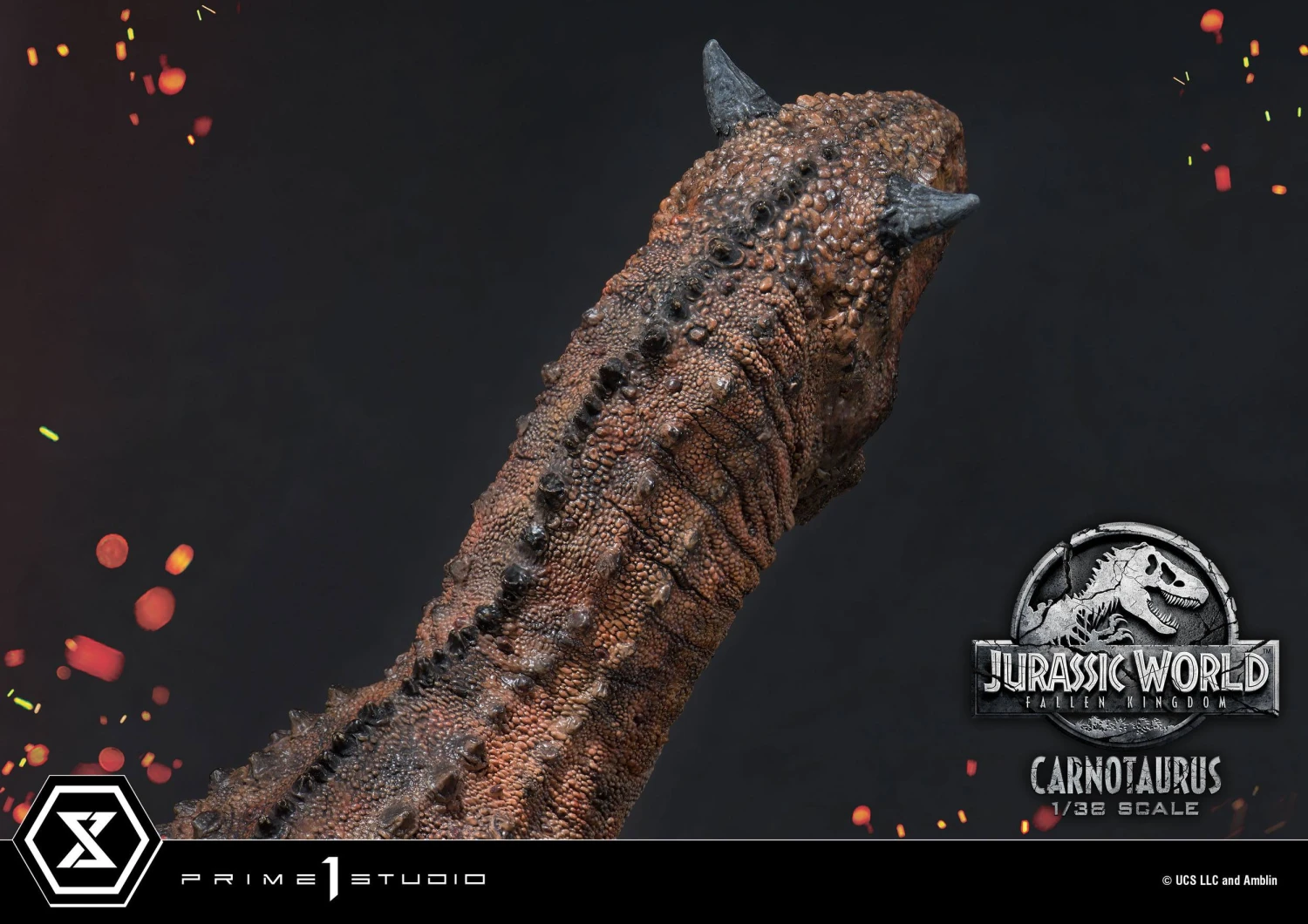 Jurassic World Fallen Kingdom Prime Collectibles PVC Statue 1/38 Scale Carnotaurus 20 Jurassic World Fallen Kingdom Prime Collectibles PVC Statue 1/38 Scale Carnotaurus - Image 18