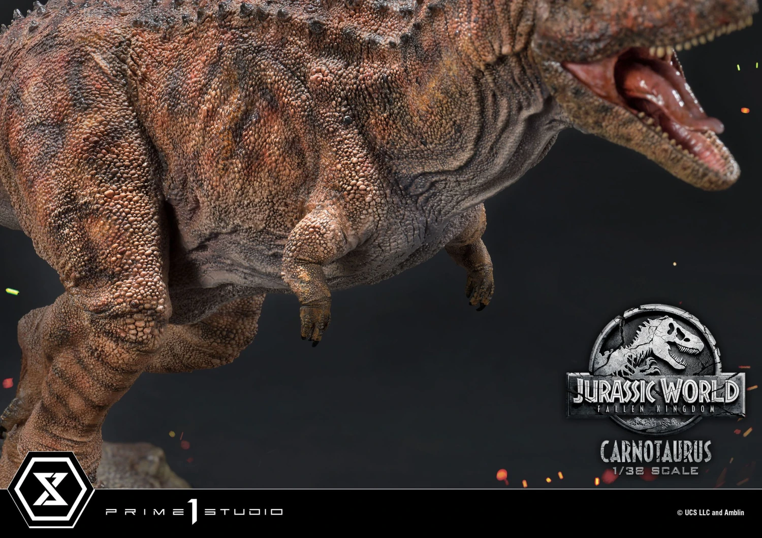 Jurassic World Fallen Kingdom Prime Collectibles PVC Statue 1/38 Scale Carnotaurus 21 Jurassic World Fallen Kingdom Prime Collectibles PVC Statue 1/38 Scale Carnotaurus - Image 19