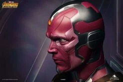 Queen Studios Marvel Avengers Life Size Vision Bust -Toy Sale Store hr qsvision h