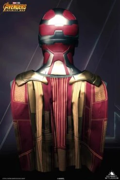 Queen Studios Marvel Avengers Life Size Vision Bust -Toy Sale Store hr qsvision i