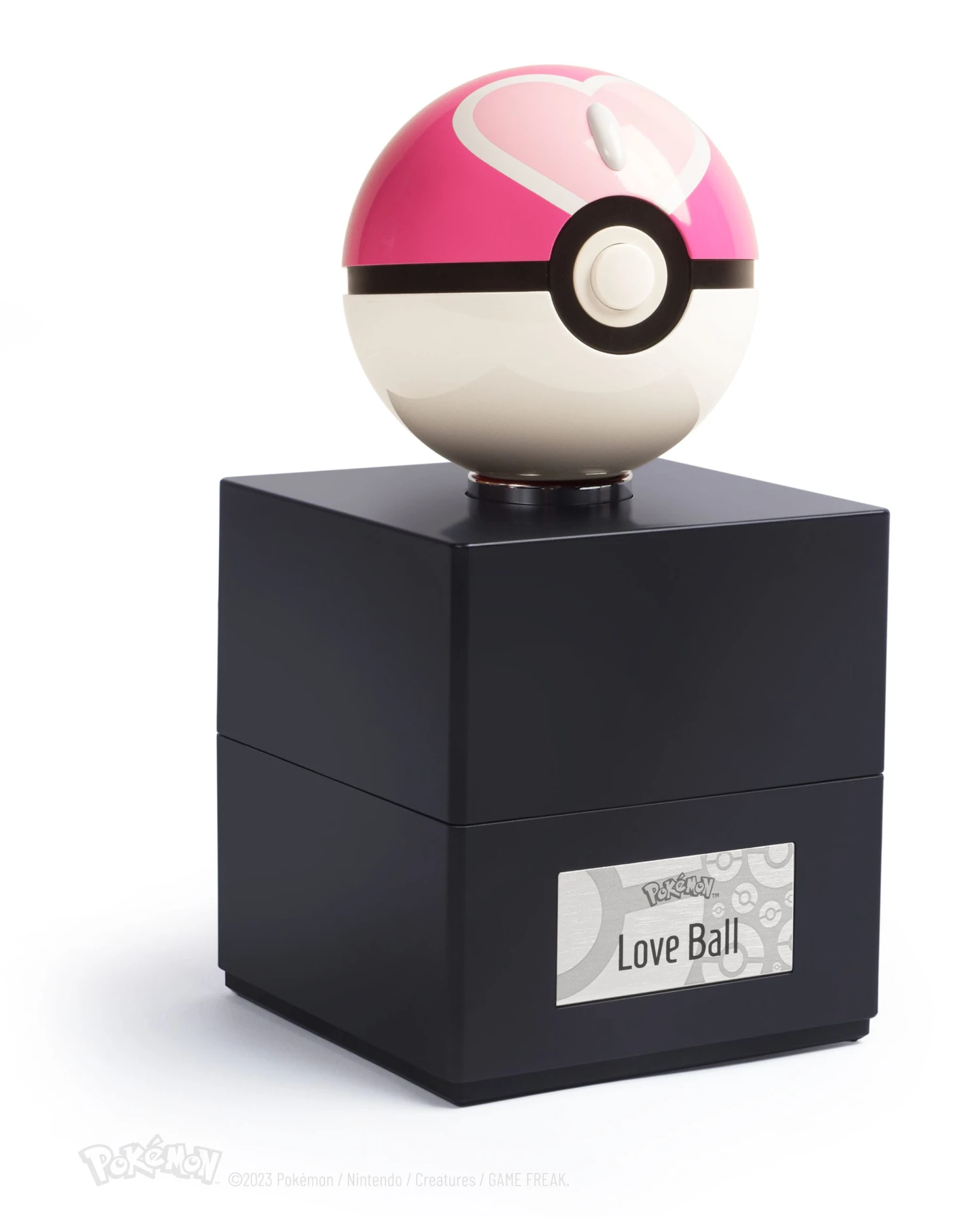 The Wand Company Pokémon Die-Cast Love Ball Replica 6 The Wand Company Pokémon Die-Cast Love Ball Replica - Image 4