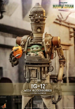 Hot Toys 1/6th Scale The MandalorianIG-12 And Grogu With Accessories Figure Set -Toy Sale Store ig 12 with accessories star wars gallery 64909ca32e7a4 jpg