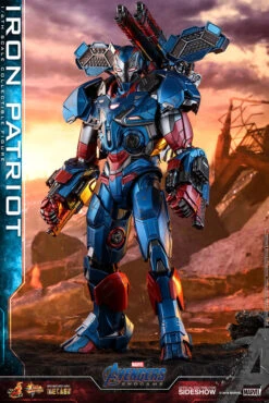 Hot Toys Avengers: Endgame Movie Masterpiece Series Diecast Action Figure 1/6 Iron Patriot -Toy Sale Store iron patriot sixth scale figure marvel gallery 5d35fcb35ba60