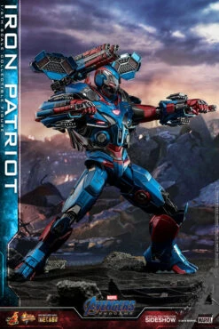 Hot Toys Avengers: Endgame Movie Masterpiece Series Diecast Action Figure 1/6 Iron Patriot -Toy Sale Store iron patriot sixth scale figure marvel gallery 5d35fcb42bed7